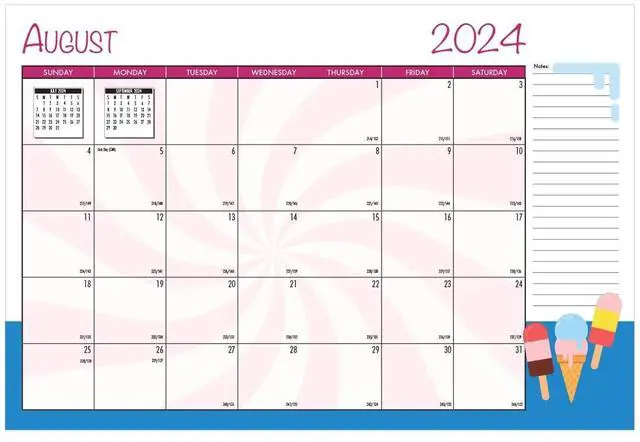 Alt view image 2 of 7 - House of Doolittle Seasonal Monthly Academic Planner 10x7 Light Blue 2024-2025