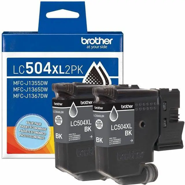 Main image of Brother Original High Yield Inkjet Ink Cartridge Twin-pack Black 2 Pack