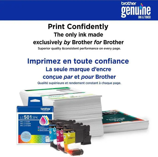 Alt view image 4 of 7 - Brother LC501XLM High Yield Magenta Ink Cartridge 1260, 1360, and 1410 Printers