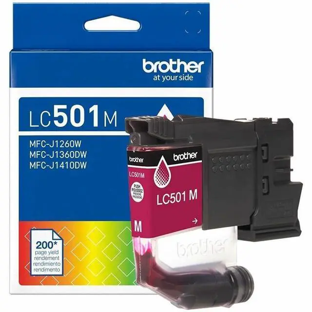 Main image of Brother Genuine LC501M Standard Yield Magenta Ink Cartridge