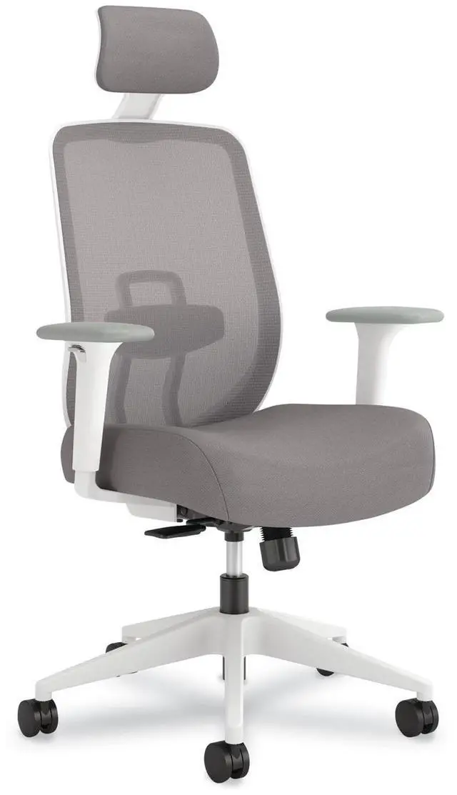 Main image of HON Altern Ergonomic Mesh Back Task Chair with Headrest Grey HPTCC1T1UM.WHT