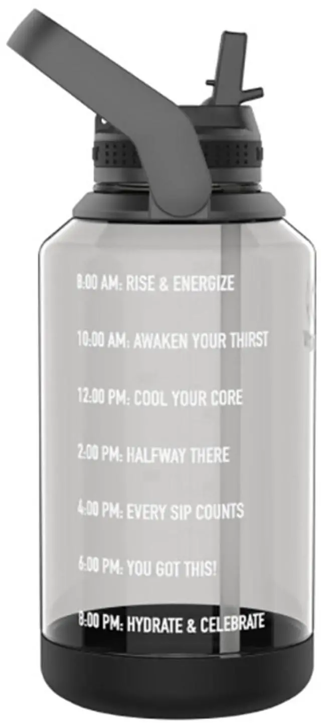 Alt view image 2 of 3 - BOTTLE,PLSTC,64OZ,BK