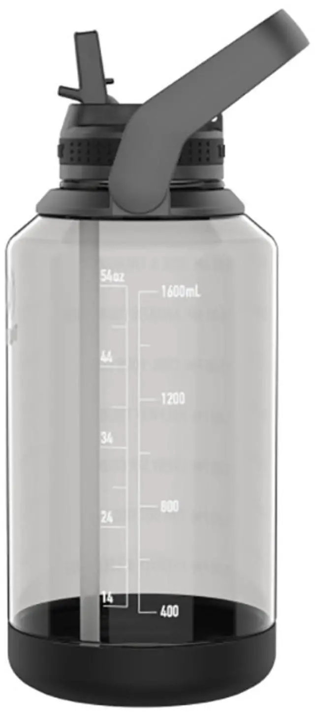 Alt view image 3 of 3 - BOTTLE,PLSTC,64OZ,BK