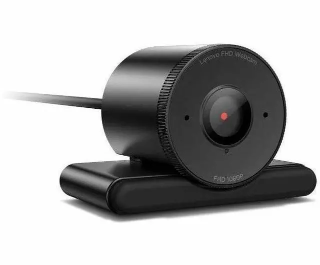Alt view image 10 of 15 - Lenovo FHD Webcam, 1080p Resolution, 30 fps, Dual Noise-Cancelling Microphones, AI Noise Cancellation and Enhanced Image Quality, Physical Privacy Shutter, Microsoft Terms Certified, Black