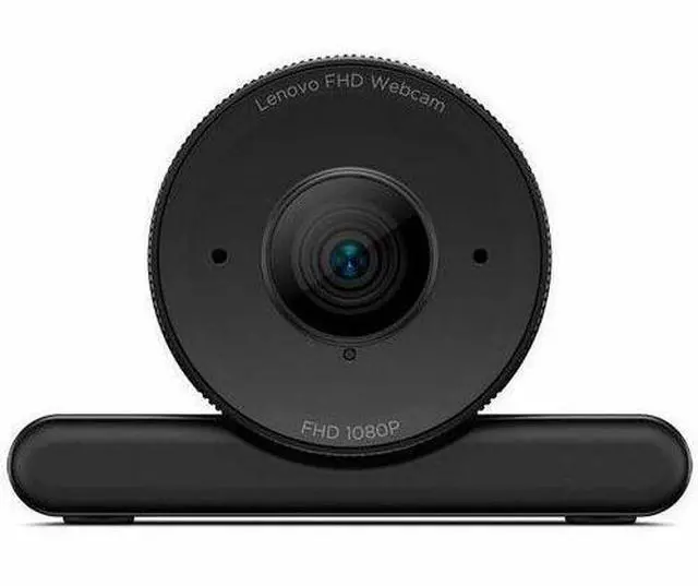 Alt view image 8 of 15 - Lenovo FHD Webcam, 1080p Resolution, 30 fps, Dual Noise-Cancelling Microphones, AI Noise Cancellation and Enhanced Image Quality, Physical Privacy Shutter, Microsoft Terms Certified, Black