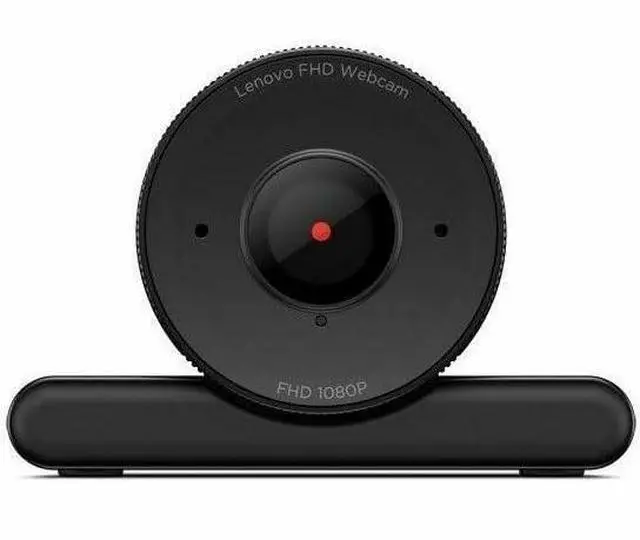 Alt view image 11 of 15 - Lenovo FHD Webcam, 1080p Resolution, 30 fps, Dual Noise-Cancelling Microphones, AI Noise Cancellation and Enhanced Image Quality, Physical Privacy Shutter, Microsoft Terms Certified, Black