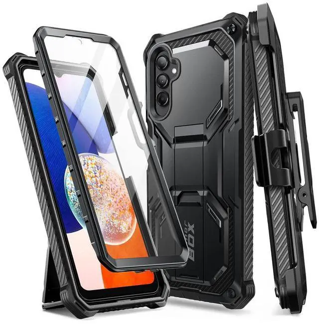 Main image of i-Blason Armorbox for Samsung Galaxy A14 5G Smartphone Black A14-ARMOR-BLACK