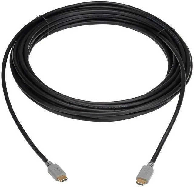 Alt view image 2 of 6 - Eaton Tripp Lite 50ft 4K HDMI Cable M/M 4K 60 Hz HDR Black