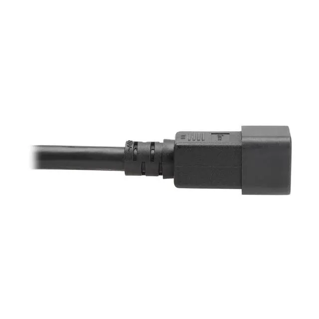 Alt view image 3 of 7 - Eaton Tripp Lite Series Power Cord C20 to C21 Heavy-Duty 20A 250V 12 AWG 2.5 ft. 0.76 m Black