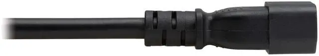 Alt view image 4 of 7 - Eaton Tripp Lite Series Power Cord C14 to C21 Heavy-Duty 15A 250V 14 AWG 2.5 ft. 0.76 m Black P0372P5