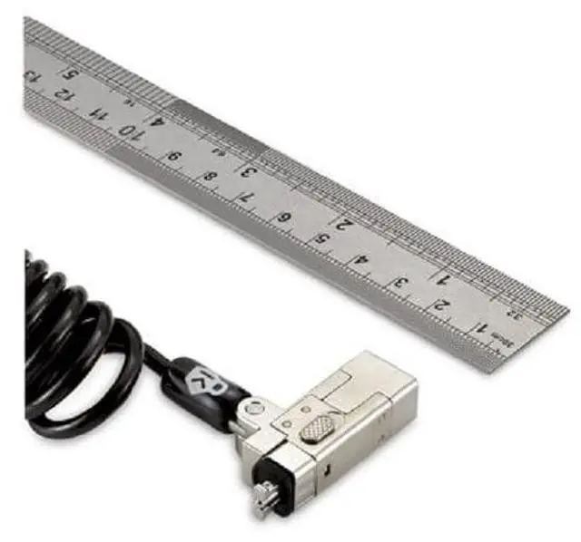 Alt view image 3 of 11 - Kensington Slim NanoSaver 2.0 Portable Keyed Laptop Lock