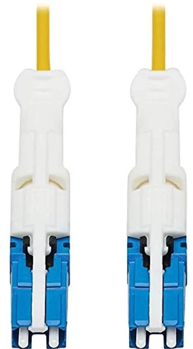 Alt view image 11 of 12 - Tripp Lite Duplex Singlemode SMF Fiber Optic Cable OS2 LSZH CS-UPC LC-UPC 5M N381L05M