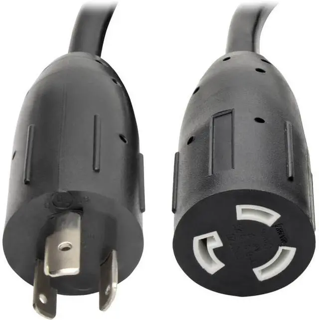 Alt view image 7 of 16 - Tripp Lite Model P046-015-LL 15 ft. Heavy-Duty Power Extension Cord, 20A, 12AWG (NEMA L5-20P to NEMA L5-20R), Locking Connectors, 15 ft.Female to Male