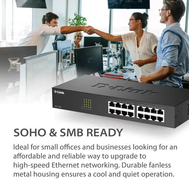 Alt view image 7 of 10 - D-Link DES-1016D