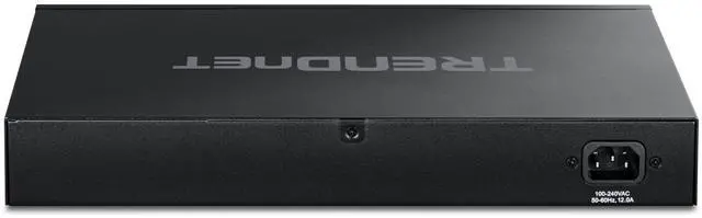 Alt view image 9 of 10 - TRENDnet TPE-7124SBF 12-Port 10G PoE++ Web Smart Switch (720W)