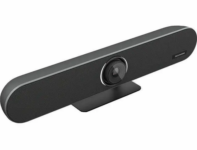 Alt view image 8 of 9 - ROCWARE RB10 Video Conferencing Camera - 20 Megapixel - 30 fps - USB 3.0 Type C - 4K - 3840 x 2160 Video - CMOS Sensor - Adjustable Focus - 120° Angle - Table Mount, Wall - 5x Digital Zoom - M
