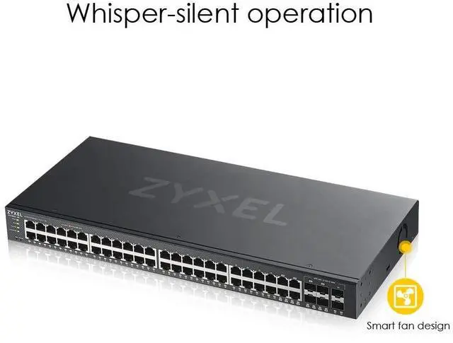 Alt view image 19 of 20 - ZYXEL COMMUNICATIONS GS1920-48v2 44Port Gigabit HCloud Switch