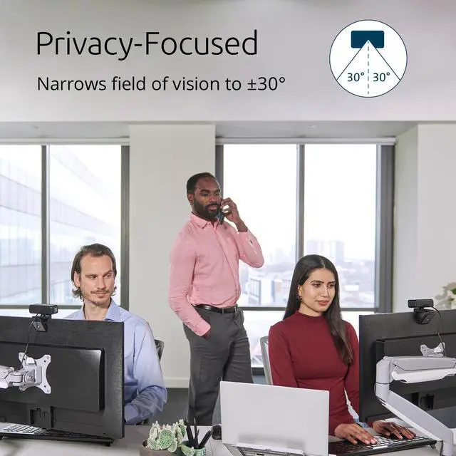 Alt view image 8 of 12 - Kensington Privacy Screen Filter - For 15.6" Widescreen Notebook - 16:10