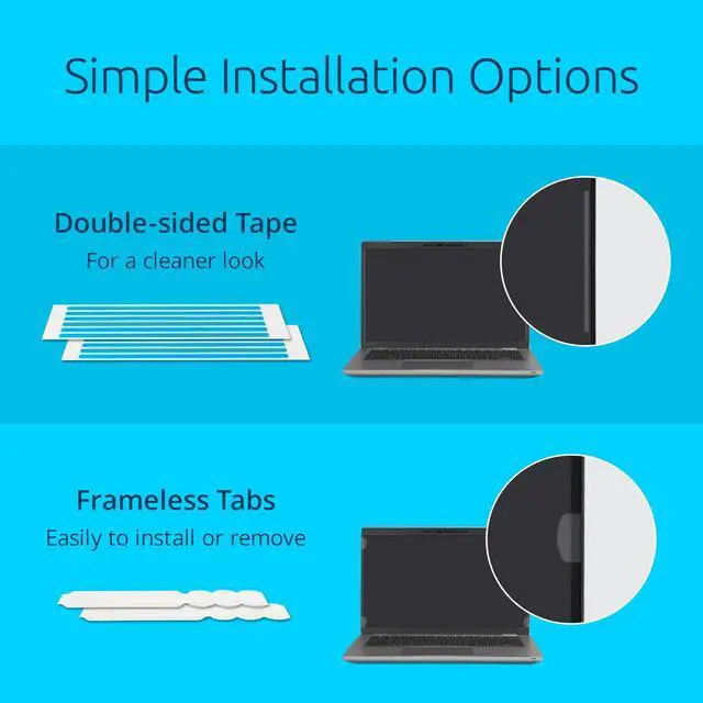 Alt view image 12 of 12 - Kensington Privacy Screen Filter - For 15.6" Widescreen Notebook - 16:10