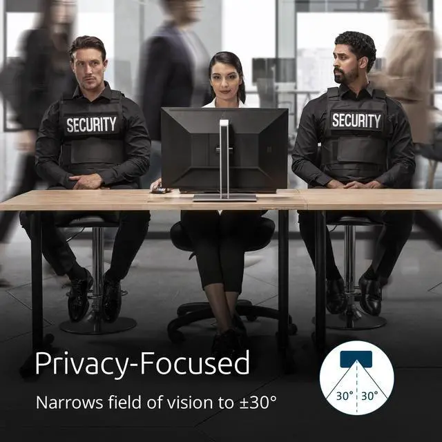 Alt view image 4 of 7 - Kensington High Clarity Privacy Screen Filter for Monitors 24.0" 16:9