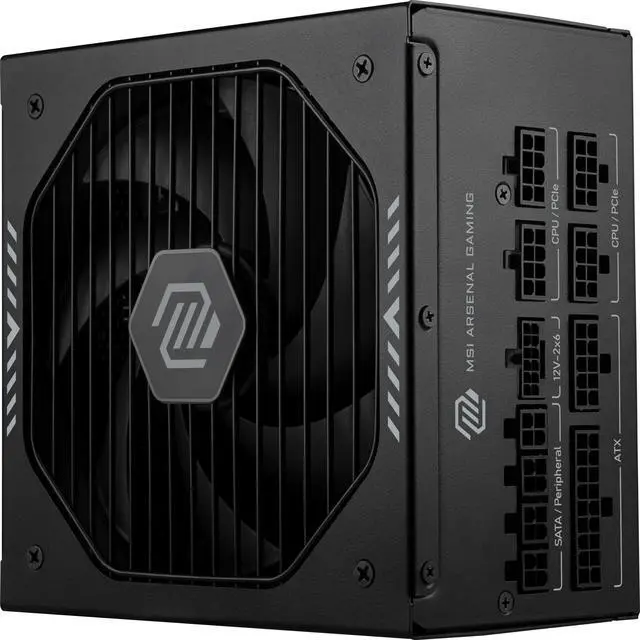 Alt view image 14 of 17 - MSI MAG A650GLS PCIE5, Fully Modular Compact Gaming 650W Power Supply, 80+ Gold, ATX 3.1 & PCIe 5.1 Ready, Native Dual-color 12V-2x6 cable, Low-Noise, Embossed Jacket Cables, 10 Year Warranty