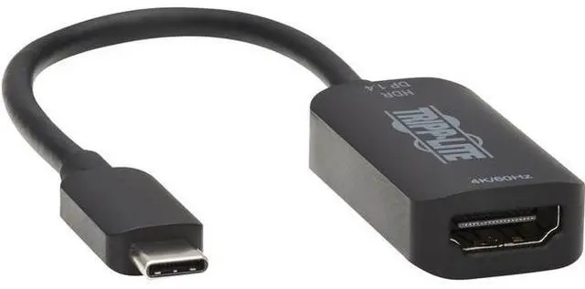 Alt view image 18 of 20 - Tripp Lite U444-06N-HDR4-B HDMI/USB-C Audio/Video Adapter U44406NHDR4B
