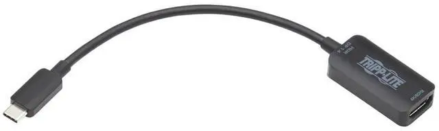 Alt view image 19 of 20 - Tripp Lite U444-06N-HDR4-B HDMI/USB-C Audio/Video Adapter U44406NHDR4B