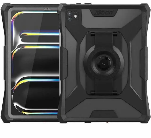Alt view image 8 of 14 - aXtion Slim MH for iPad Pro 11-inch (M4) Ultra-Slim, rugged waterproof, durable case