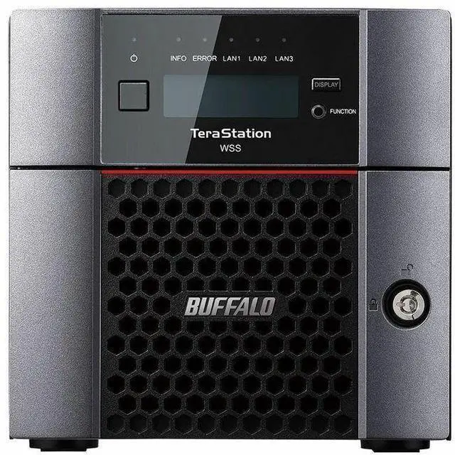 Main image of Buffalo TeraStation WS5220DN 2-Bay Windows Server IoT 2025 Desktop NAS 8TB (2x4TB) HDD Included (WS5220DN08W5)