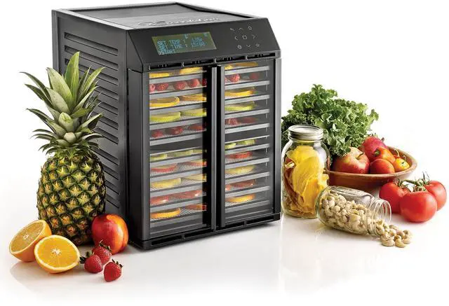 Alt view image 11 of 14 - Excalibur RES10 10-Tray Dehydrator w/ Digital Control