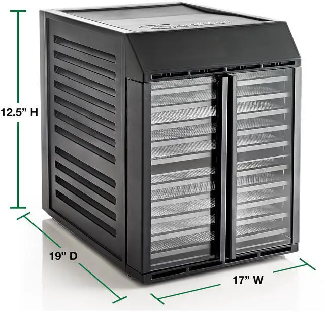 Alt view image 13 of 14 - Excalibur RES10 10-Tray Dehydrator w/ Digital Control