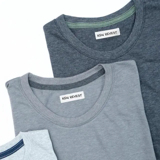 Alt view image 2 of 7 - No-Iron Fabric Labels Handwrite Only 0.5 x 1.75 White 18/Sheet 10 Sheets/Pack 40721