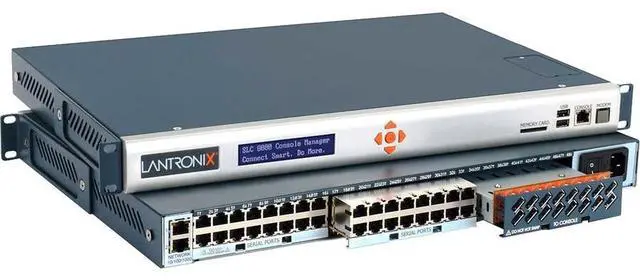 Alt view image 3 of 5 - Lantronix Advanced Modular Console Manager SLC82321201S Remote Monitoring Remote Management RJ45 16 PORT