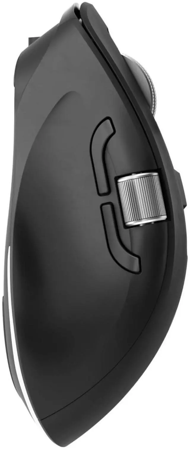 Alt view image 3 of 6 - ALOGIC Apex Bluetooth USB-C Rechargeable 7 Keys Programmable Mouse-Black