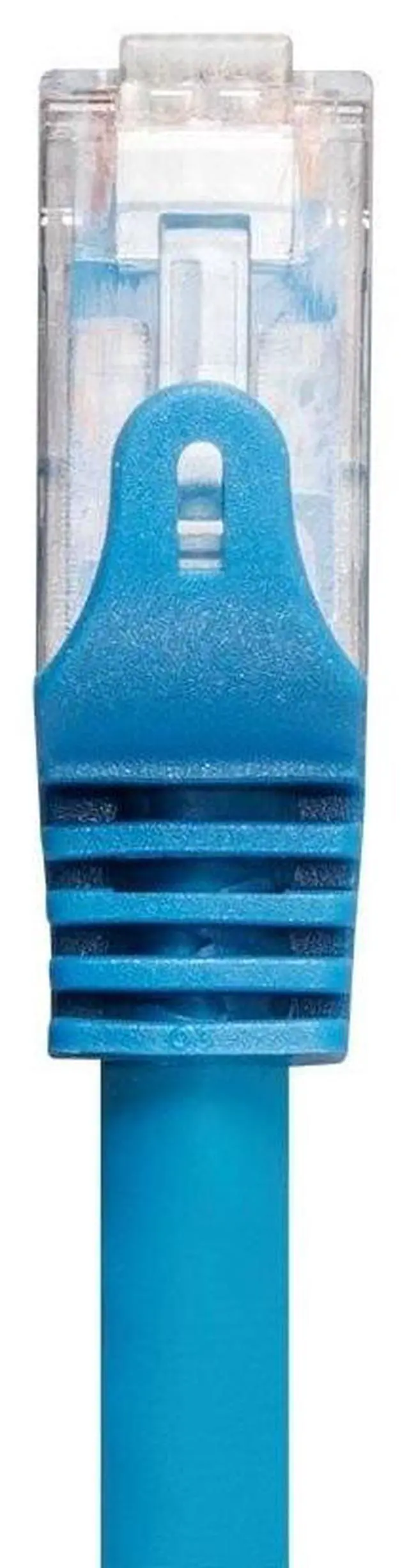 Alt view image 13 of 14 - Monoprice Cat6 Ethernet Patch Cable - 50 feet - Blue | Snagless, RJ45, 550Mhz, UTP, CMP, Plenum, Pure Bare Copper Wire, 23AWG - Entegrade Series