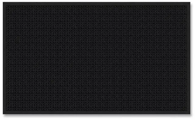Alt view image 3 of 6 - Absorba Select Entry Mat Rectangular Pepper/Black Crush-Resistant Needle-Punched Surface 48" x 72" 76036190240000600
