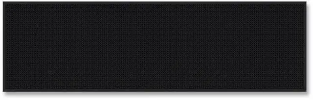 Alt view image 3 of 7 - Absorba Select Entry Mat Rectangular Pepper/Black Crush-Resistant Needle-Punched Surface 36" x 10 ft 76036190230001000