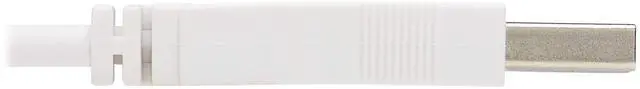 Alt view image 18 of 18 - Tripp Lite U050AB-003-WH 3 ft. White Safe-IT USB-A to USB Micro-B Antibacterial Cable (M/M), USB 2.0, White, 3-ft. (0.91 m)