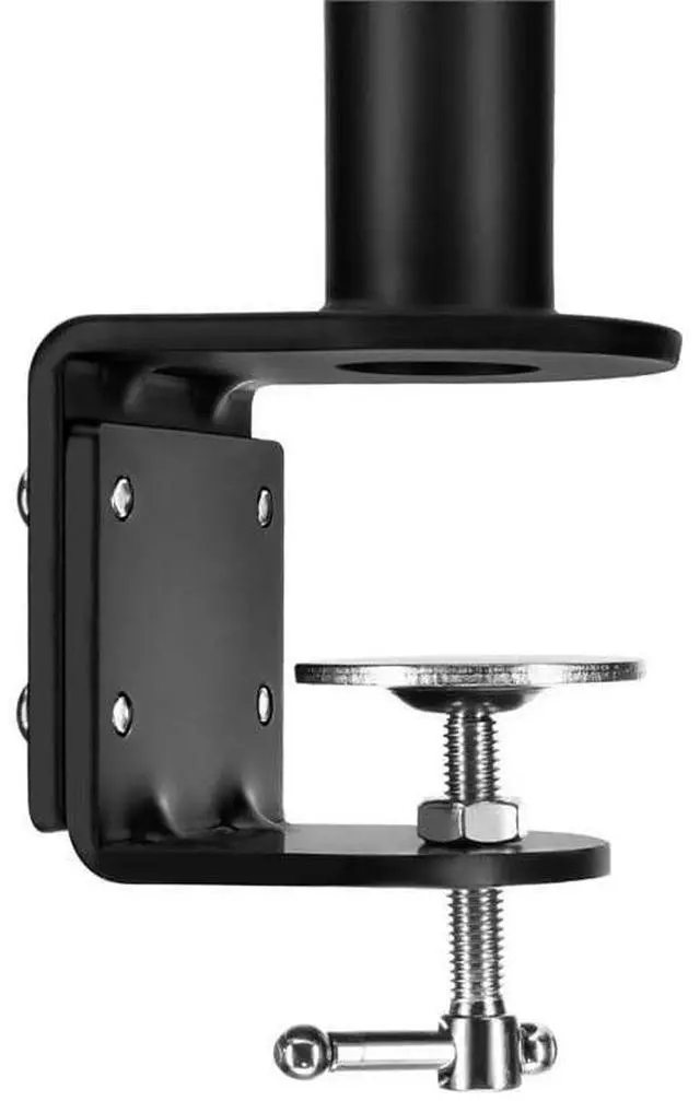 Alt view image 17 of 18 - Monoprice 3-Way Adjustable Tilting Desk Mount Bracket - Black For 13 - 30 Inch Monitors | Up to 33 Pounds