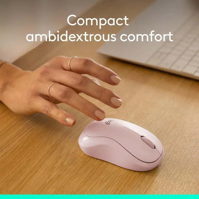 Alt view image 7 of 11 - Logitech MK270 Wireless Keyboard and Mouse Combo for Windows  2.4 GHz Wireless  Compact Mouse  8 Multimedia and Shortcut Keys  2-Year Battery Life  for PC  Laptop - Rose