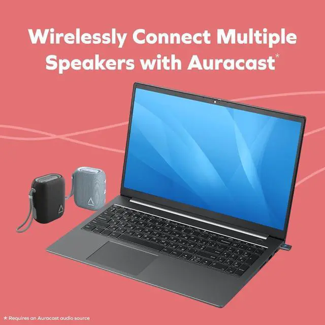 Alt view image 6 of 6 - Creative MUVO Flex Portable Waterproof Bluetooth 5.3 Speaker Gray