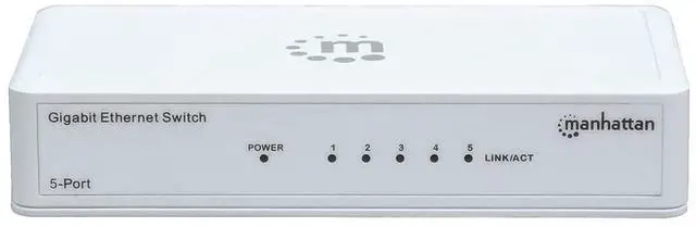 Alt view image 16 of 17 - MANHATTAN 560696 Gigabit Ethernet Switch ,5 Port
