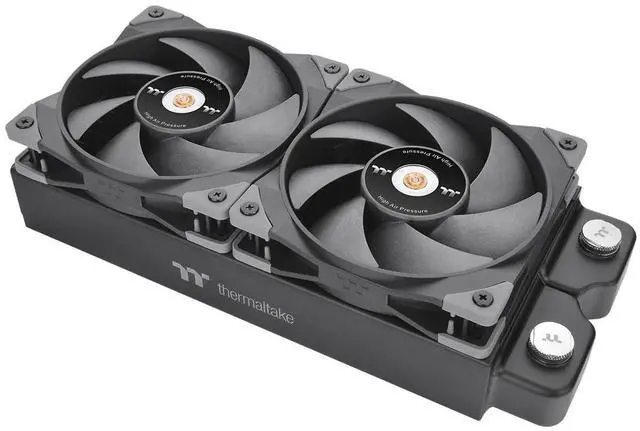 Alt view image 3 of 11 - Thermaltake SWAFAN GT12 PC Cooling Fan, 3 Types of Detachable Fan Blades, High Pressure/High Air Flow/ Reversed (Single Fan Pack) CL-F155-PL12BL-A