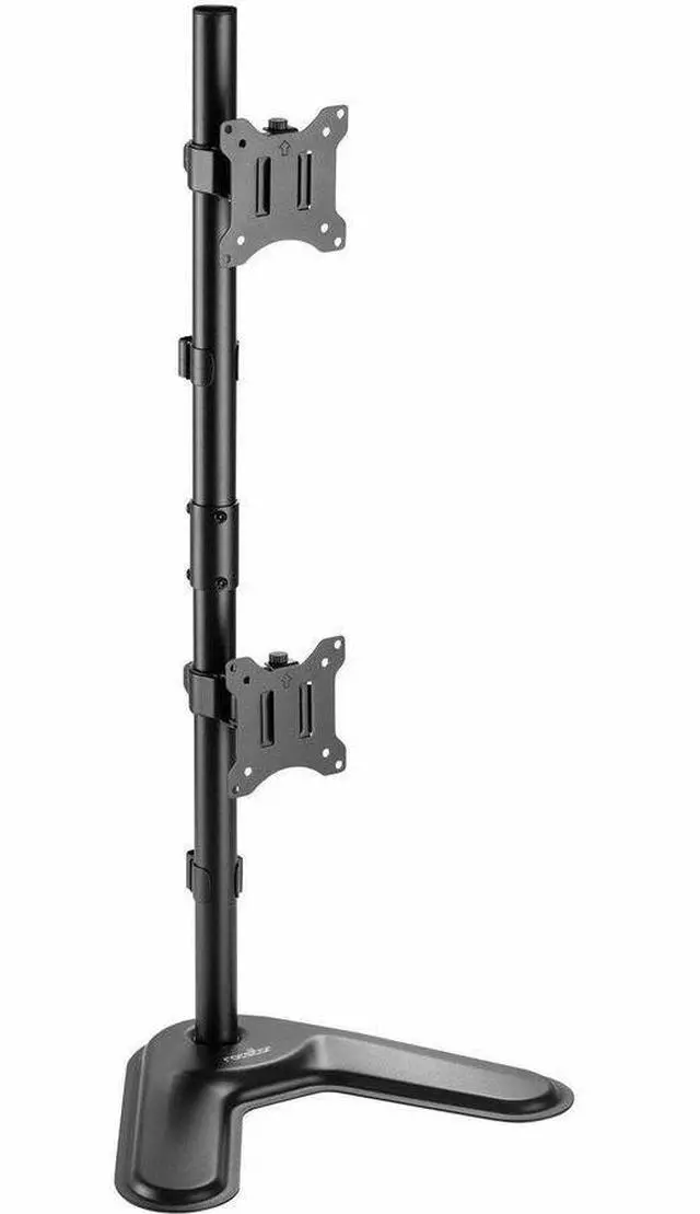 Alt view image 2 of 2 - Rocstor ErgoReach Mounting Pole for Monitor Black Vertical Y10N009B1