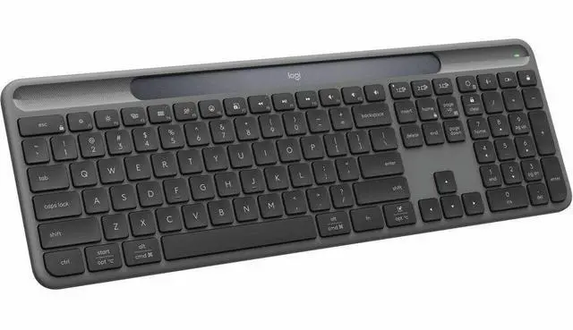 Main image of Logitech Signature Slim Solar+ Wireless Bluetooth Keyboard Graphite 920013755