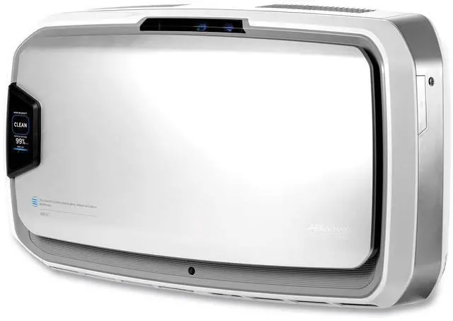 Alt view image 4 of 4 - Fellowes AeraMax Pro AM4 PC H13 True HEPA Hardwired Wall Mounted Air Purifier - 1,100 sq ft Room Capacity - Stainless Steel (9573101)