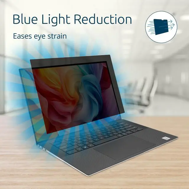 Alt view image 10 of 12 - Kensington High Clarity Privacy Screen Filter for Laptops 15.6" (16:10) - For 15.6" Widescreen LED-LCD Notebook - 16:10 - Scratch Resistant - 2H - Anti-glare