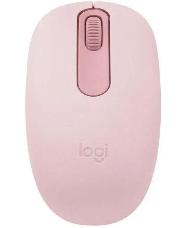 Alt view image 7 of 7 - Logitech M196 Mouse - Optical - Wireless - 32.81 ft - Bluetooth - Pink - 1000 dpi - Scroll Wheel - Small/Medium Hand/Palm Size - Symmetrical - 1 x AA Battery Supported