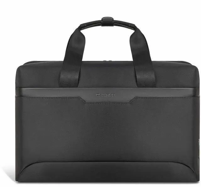Alt view image 8 of 9 - Champs Onyx Carrying Case (Backpack) for 11" to 15.6" Notebook - Black - Water Resistant - Nylon Body - Shoulder Strap, Trolley Strap, Handle - 12.5" Height x 5" Width - 3.43 gal V
