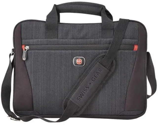 Alt view image 6 of 8 - SwissGear - Structure 14 Laptop Case - Blue Heather/Black